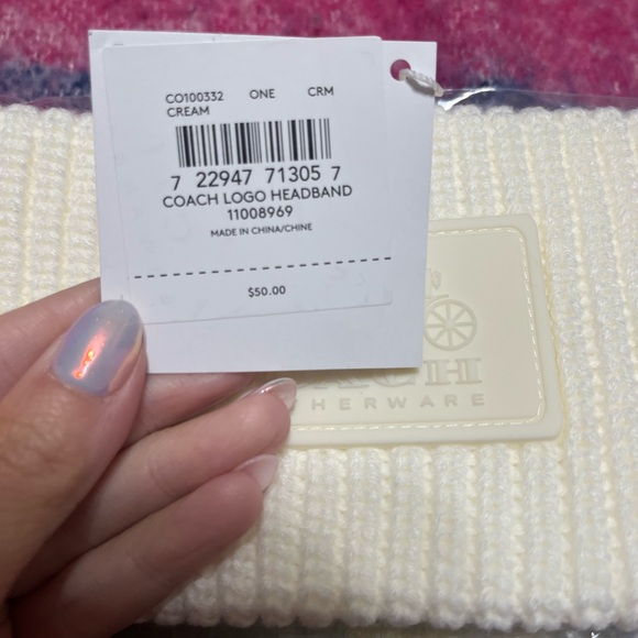 Coach cable knit winter headband - Picture 3 of 4